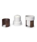 Set Warm pentru cafea sau ceai 60 cl cu 2 cesti, nuca