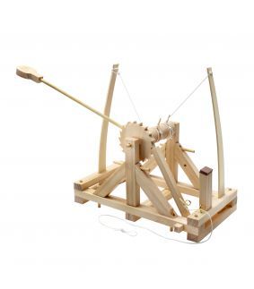 Kit Leonardo da Vinci construieste o catapulta