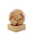 Puzzle din lemn în formă de minge