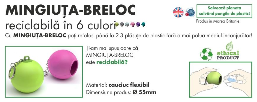 Eco breloc pentru refolosire 