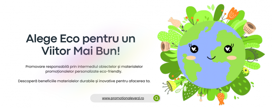 Promovare Durabilă: Soluții Eco-Friendly pentru Promoționale Personalizate