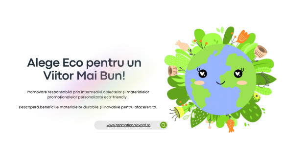 Promovare Durabilă: Soluții Eco-Friendly pentru Promoționale Personalizate