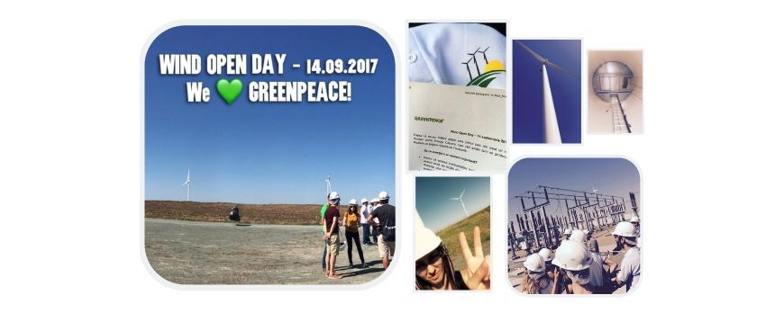 Greenpeace România și RWEA! „WIND OPEN DAY”